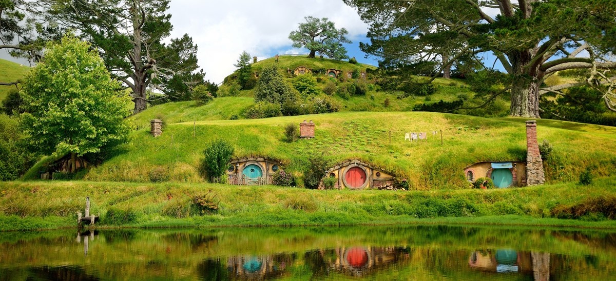 Hobbit houses in NZ