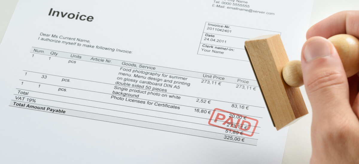Invoice payment